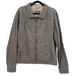 Columbia Lightweight Jacket XL Soft Green‎ Zip Up Basic Gorpcore Hiking Outdoors